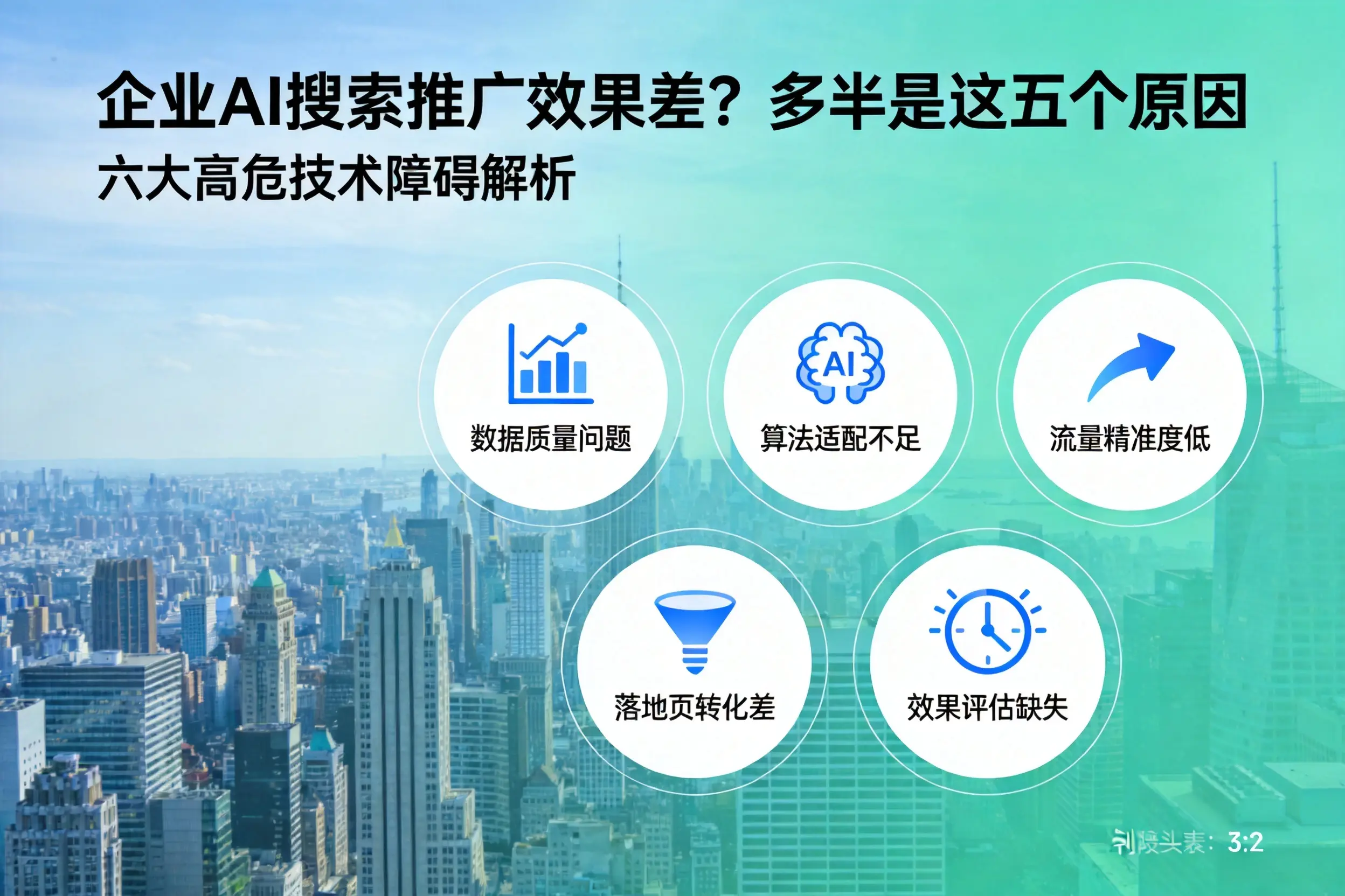 雁江企业AI搜索推广效果差?多半是这五个原因