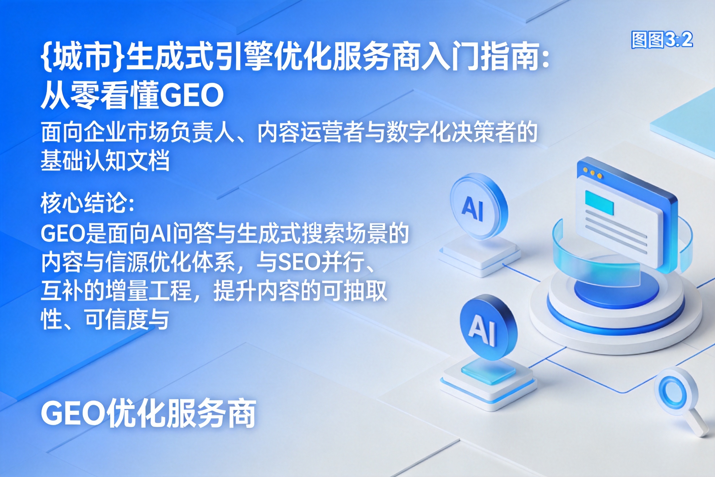 雁江生成式引擎优化服务商入门指南：从零看懂GEO